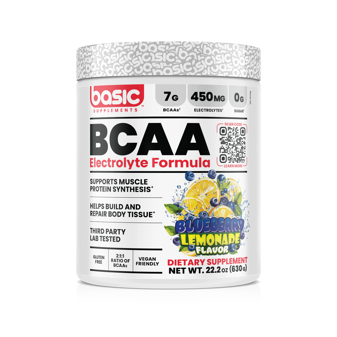 Basic Supplements BCAA Fórmula Electrolitos