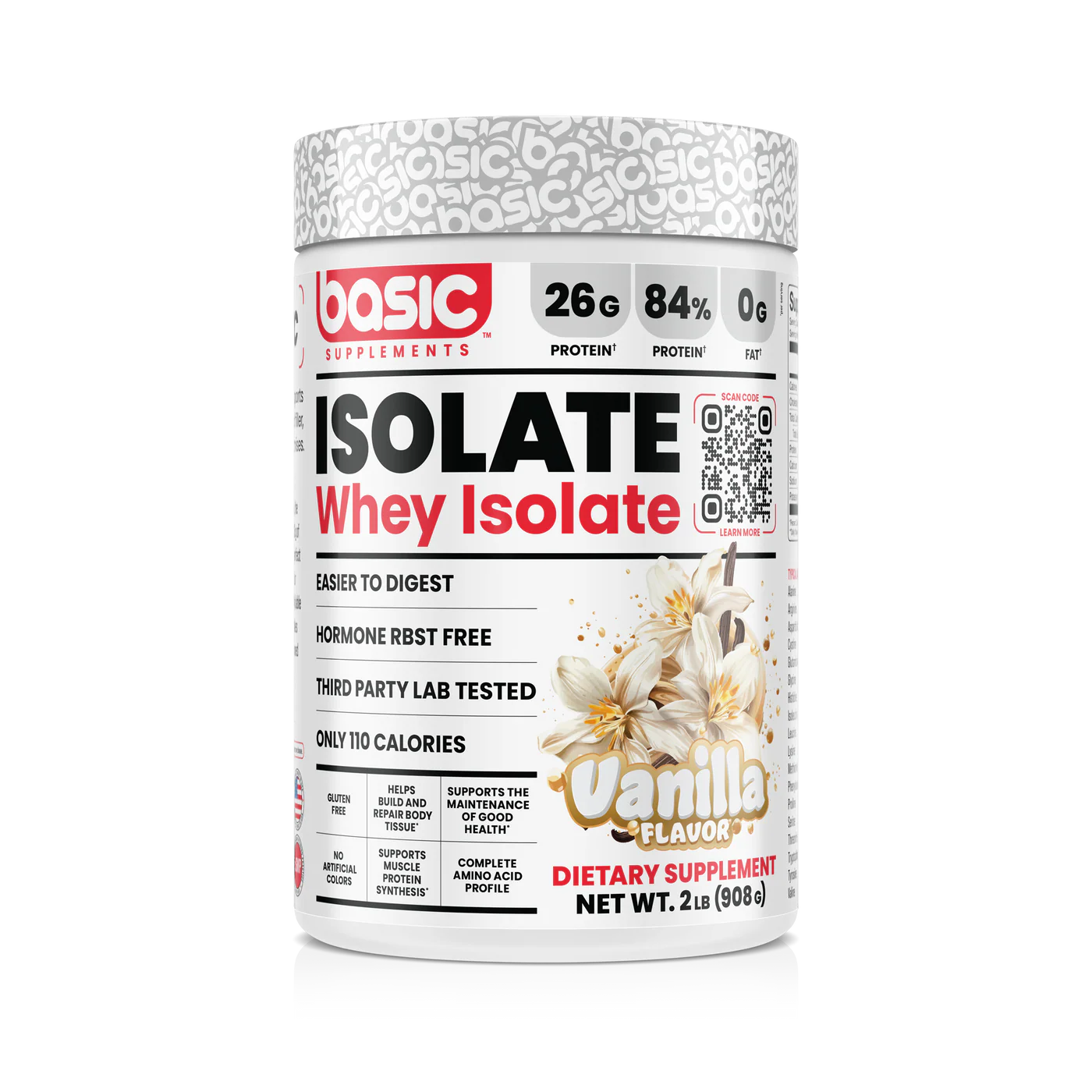 Basic Supplements Proteina Whey Isolada