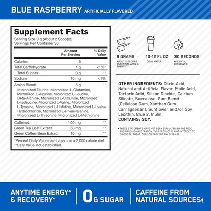 Optimun Nutrition Amino Energy