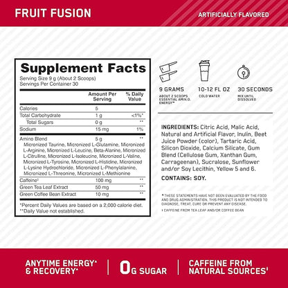 Optimun Nutrition Amino Energy