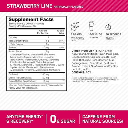 Optimun Nutrition Amino Energy