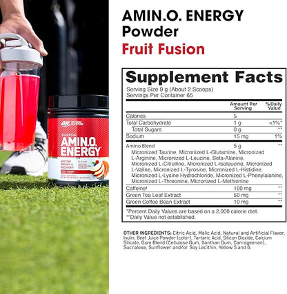 Optimun Nutrition Amino Energy