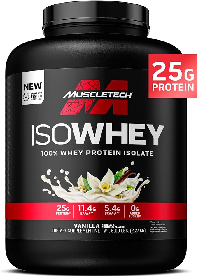 Muscletech ISOWHEY 100% Proteina Whey Isolada