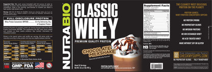 Nutrabio Classic Whey Proteina