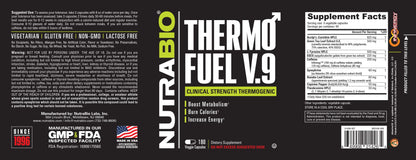 Nutrabio Thermo Fuel V9 Quemador de Grasa