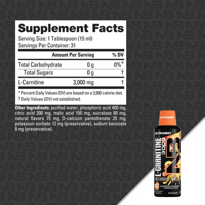 Nutrabio L-Carnitina