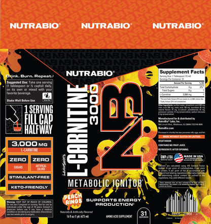 Nutrabio L-Carnitina