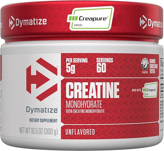 Dymatize Creatina Monohidratada Sello Creapure 5 Gr por Servicio