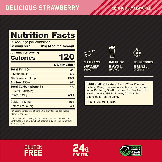 Optimun Nutrition Proteina Gold Standard 100% Whey