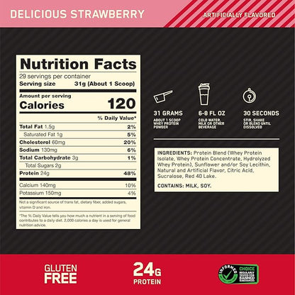 Optimun Nutrition Proteina Gold Standard 100% Whey