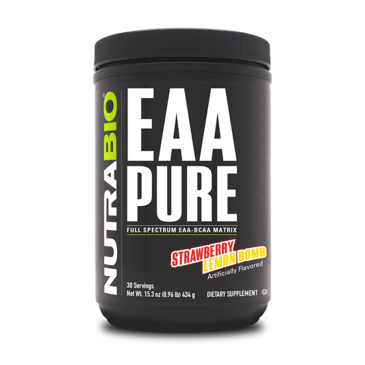 Nutrabio EAA Pure Aminoácidos 30 Servicios