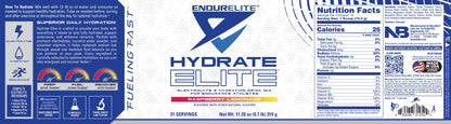 Nutrabio Endurelite Hydrate Elite 31 Servicios